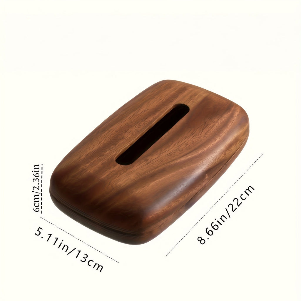 LEAN™ウォールナット材ティッシュボックス（22.0/13.0 cm）
